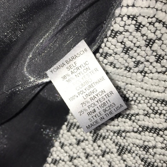 NWT YOANA BARASCHI Collections Tweed Jacket - Picture 8 of 8